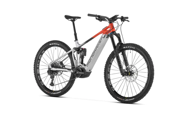 Mondraker Crafty R Electric Bike 2024 Silver/Red/Grey-1