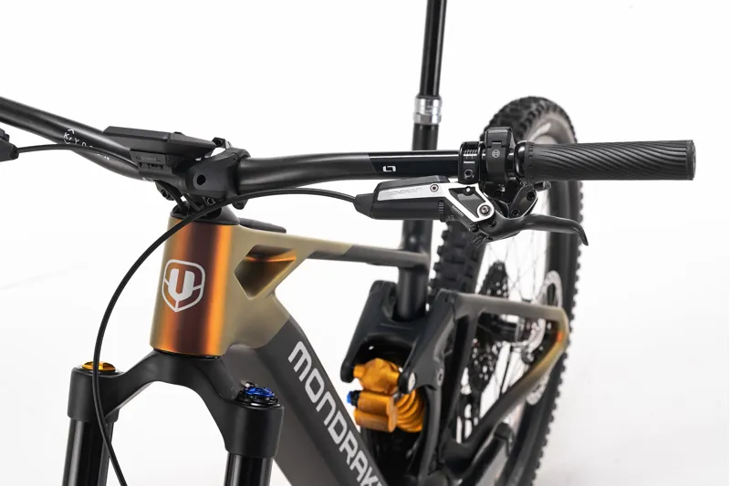 Mondraker Dune XR Electric Bike 2024 Black/Mars/Racing Silver-5