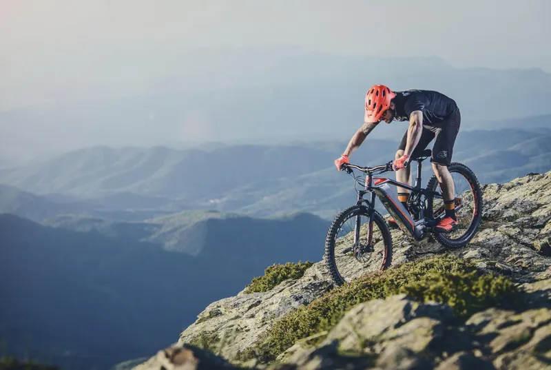 Mondraker eCrusher Carbon R Plus Electric Bike 2018 Grey/Orange-8