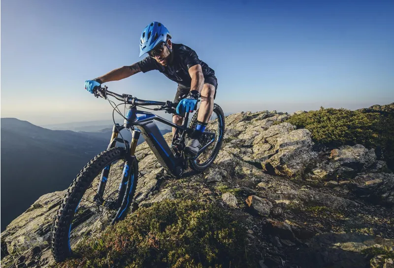 Mondraker eCrusher Carbon RR Plus Electric Bike 2018 Grey/Blue-8