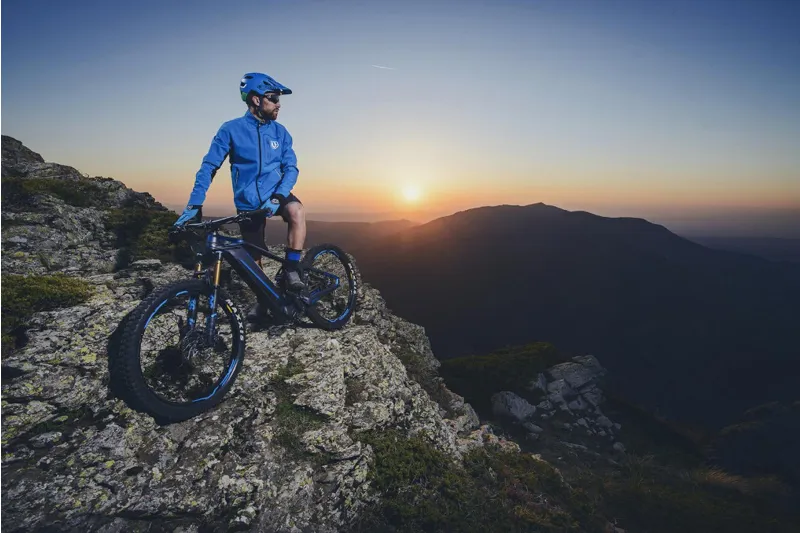 Mondraker eCrusher Carbon RR Plus Electric Bike 2018 Grey/Blue-9