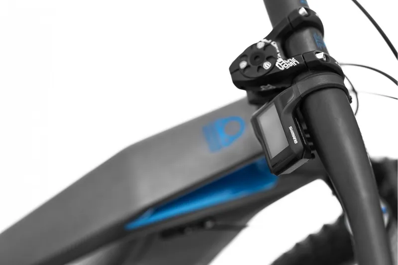 Mondraker eCrusher Carbon RR Plus Electric Bike 2018 Grey/Blue-1