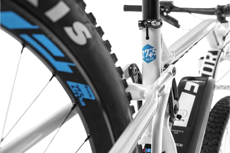 Mondraker eFactor XR Plus Electric Bike 2018 White/Black-3