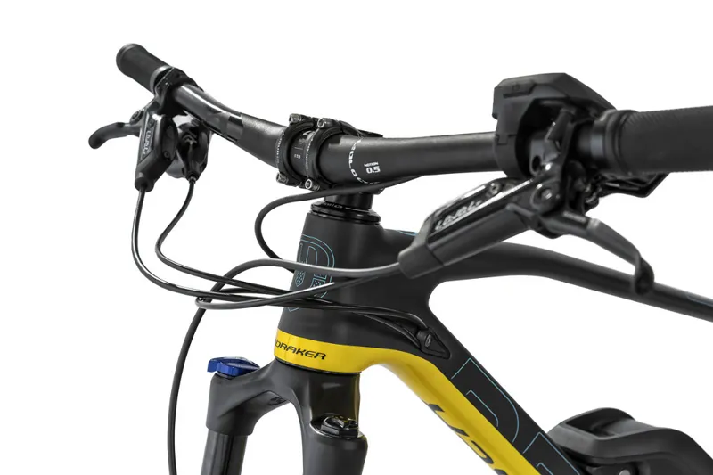 Mondraker ePrime Carbon R Plus Electric Bike 2018 Black/Yellow-4