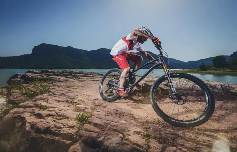 Mondraker Foxy 27.5 Mountain Bike 2018 Black/Amber-7