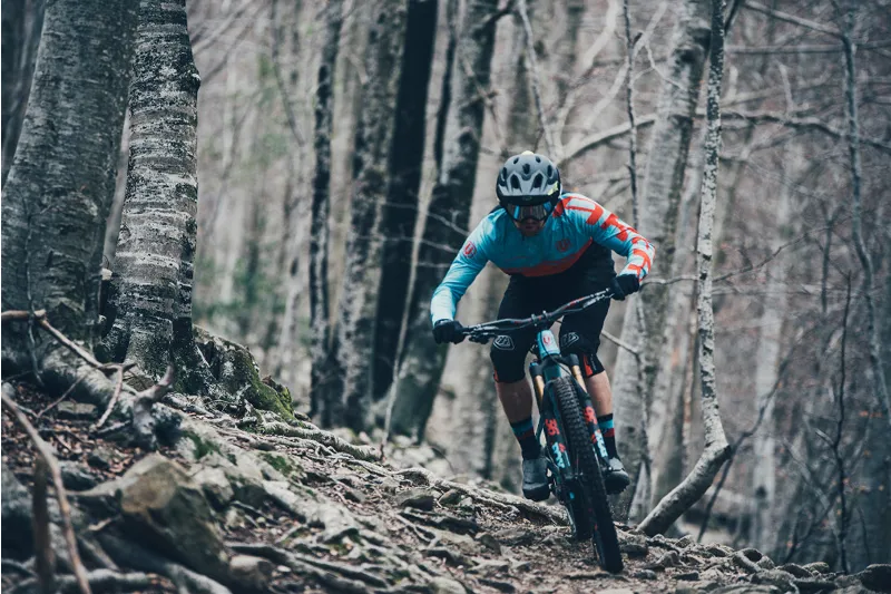 Mondraker Foxy Carbon XR 29er Mountain Bike 2019 Blue/Red-3