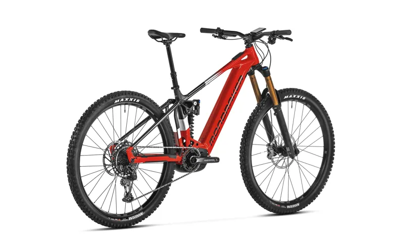 Mondraker Level RR Electric Bike 2024 Red/Grey/Silver-2