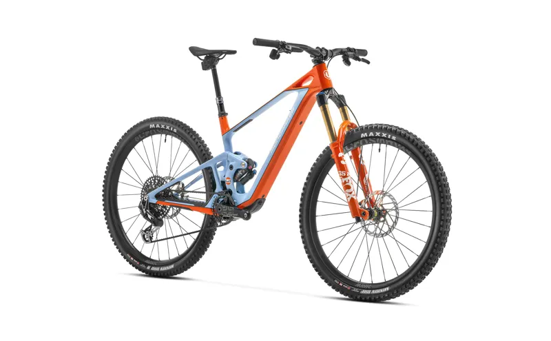 Mondraker Neat Unlimited Gulf Electric Bike 2024 Orange/Blue-1