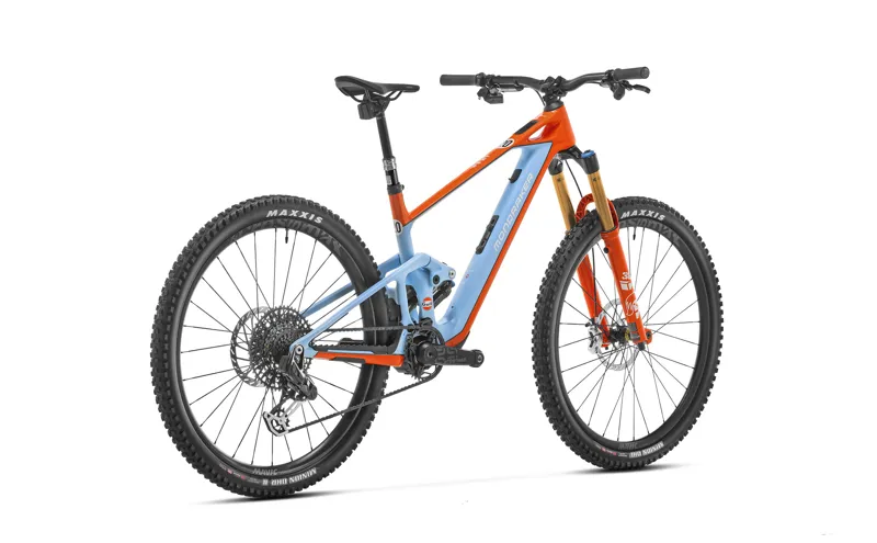 Mondraker Neat Unlimited Gulf Electric Bike 2024 Orange/Blue-2