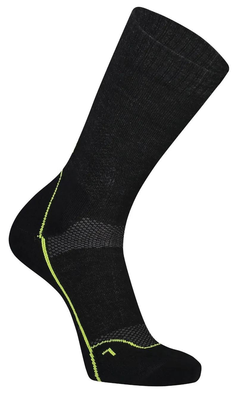 Mons Royale MTB 9 Inch Tech Socks Black