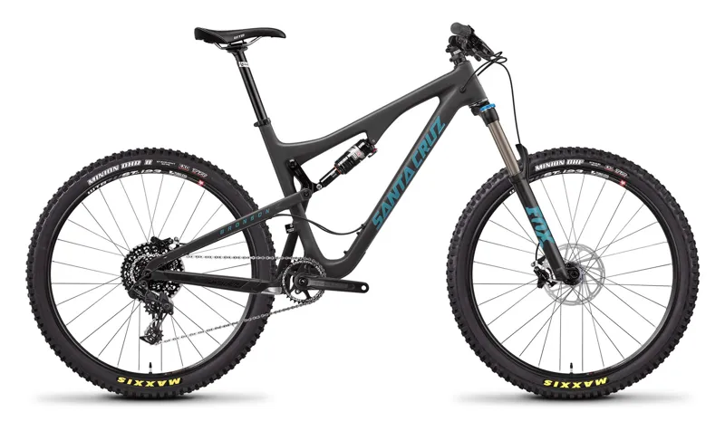 Santa Cruz Bronson C R1 27.5 Mountain Bike 2017 Black/Blue
