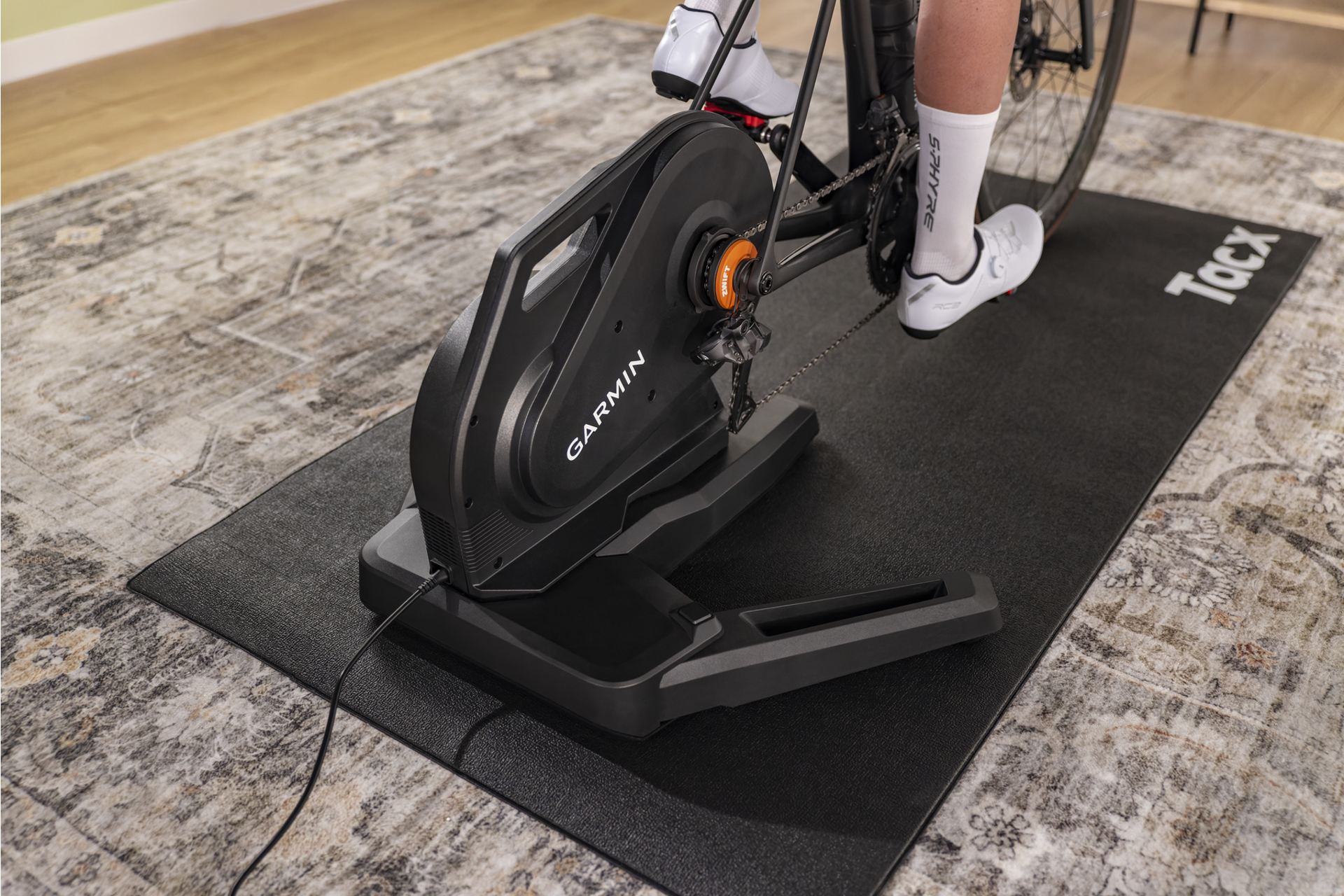Garmin Tacx Nera Zwift Cog and Click Indoor Smart Trainer; Pre-installed Zwift Cog and Click