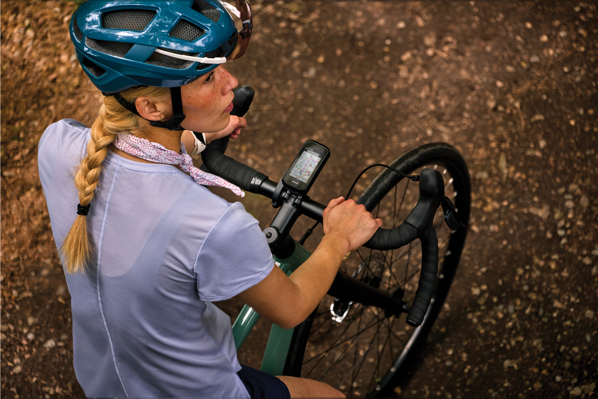 Garmin Edge Explore 3; Pre-loaded maps wherever you need