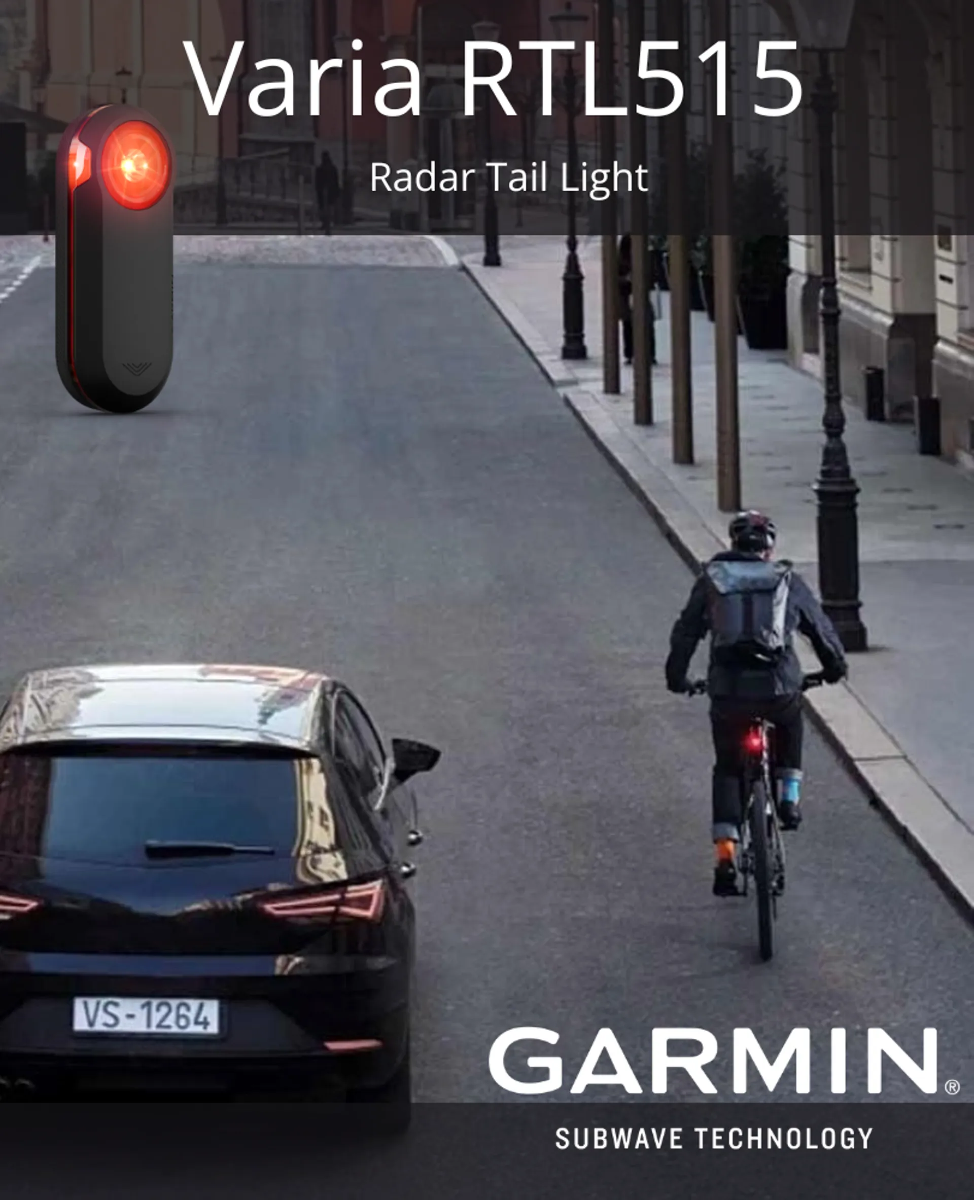 Garmin Varia RTL515 Radar Tail Light