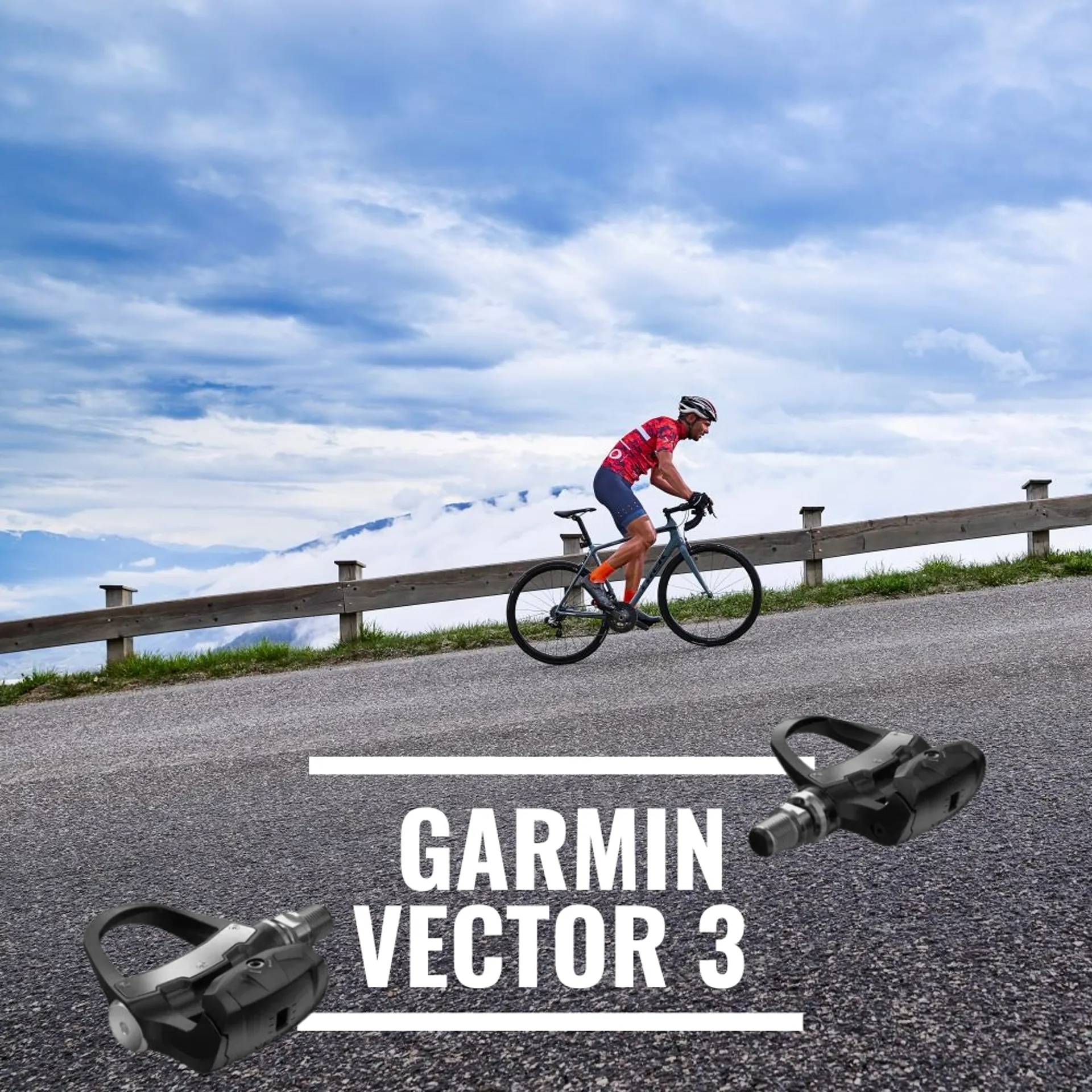 Garmin Vector 3 Dual Sensing Power Meter Pedals 