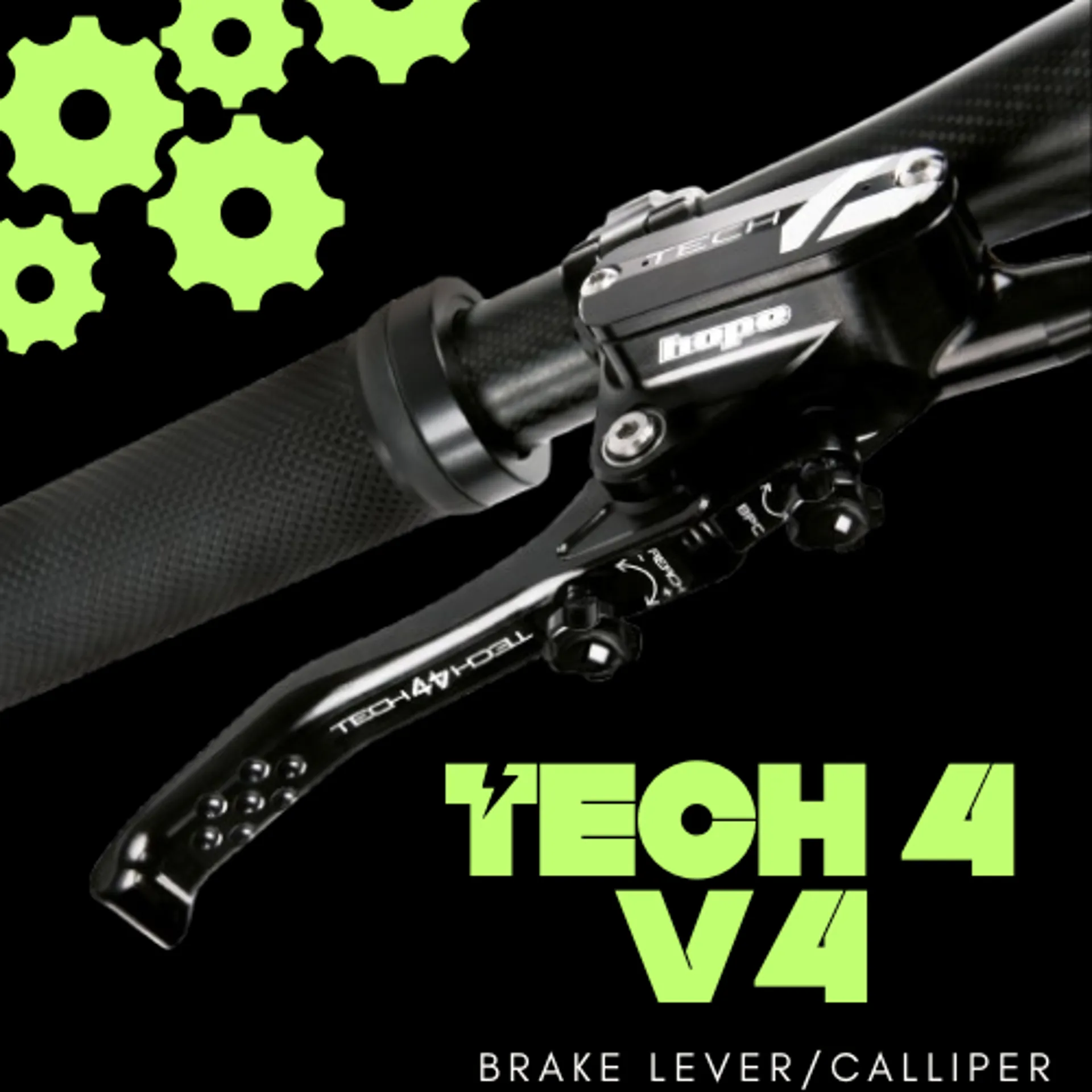 Hope Tech 4 V4 Brake Lever/Calliper 