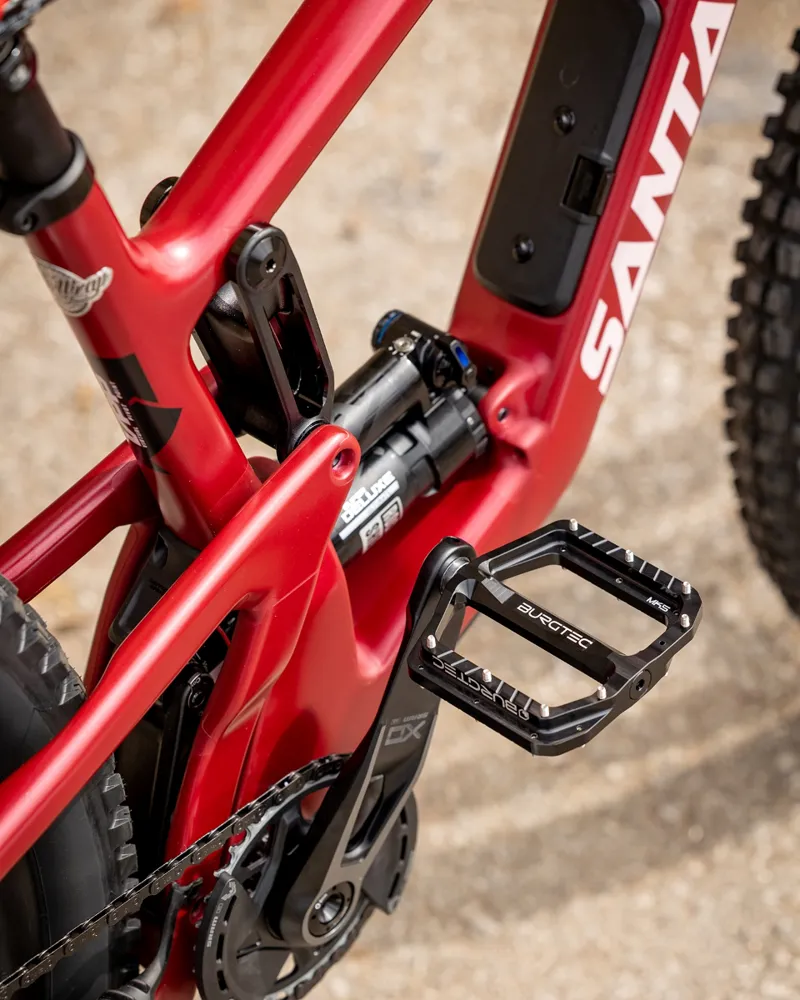 Burgtec Penthouse MK5 Flat Pedals Steel Burgtec Black