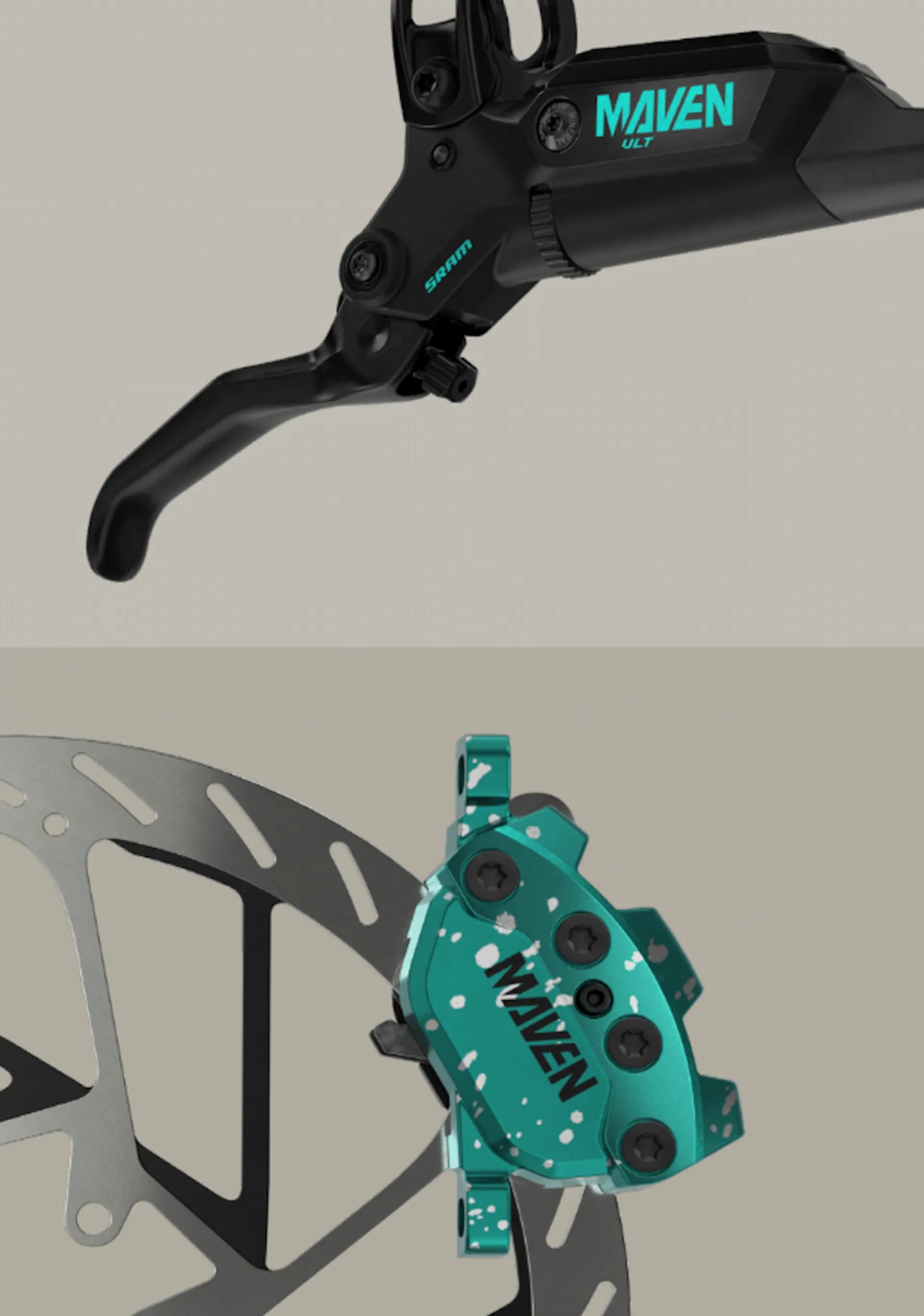 SRAM Maven Ultimate Stealth Expert Disc Brake Kit