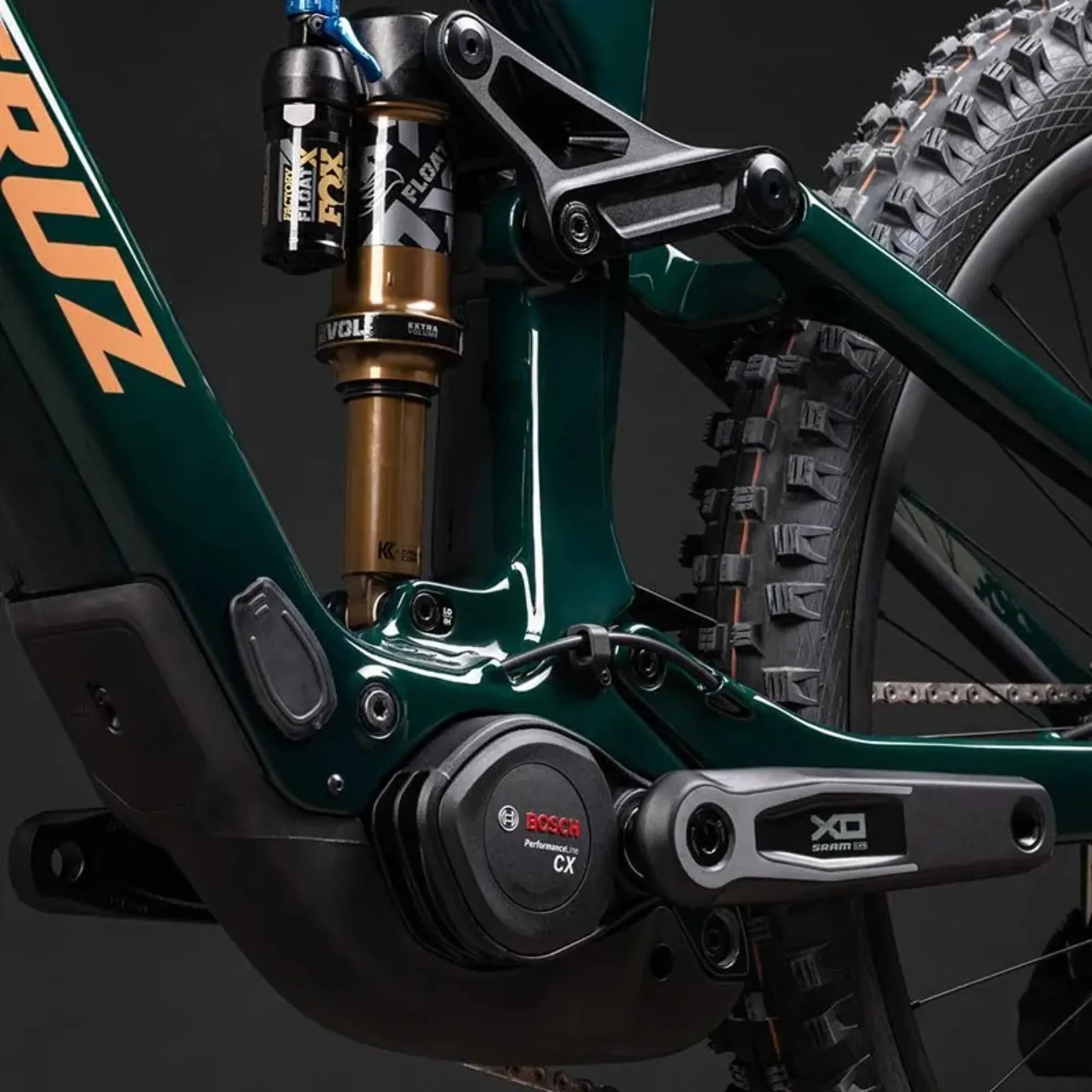 CLASS-LEADING POWER MEETS SANTA CRUZ RIDE DYNAMICS