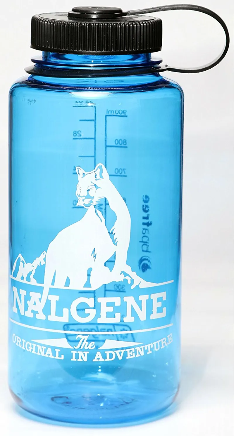 Nalgene Wildcat Retro Wide Mouth Bottle 1L Blue