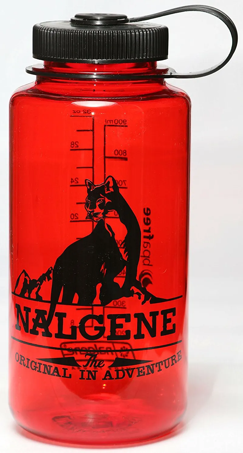 Nalgene Wildcat Retro Wide Mouth Bottle 1L Red