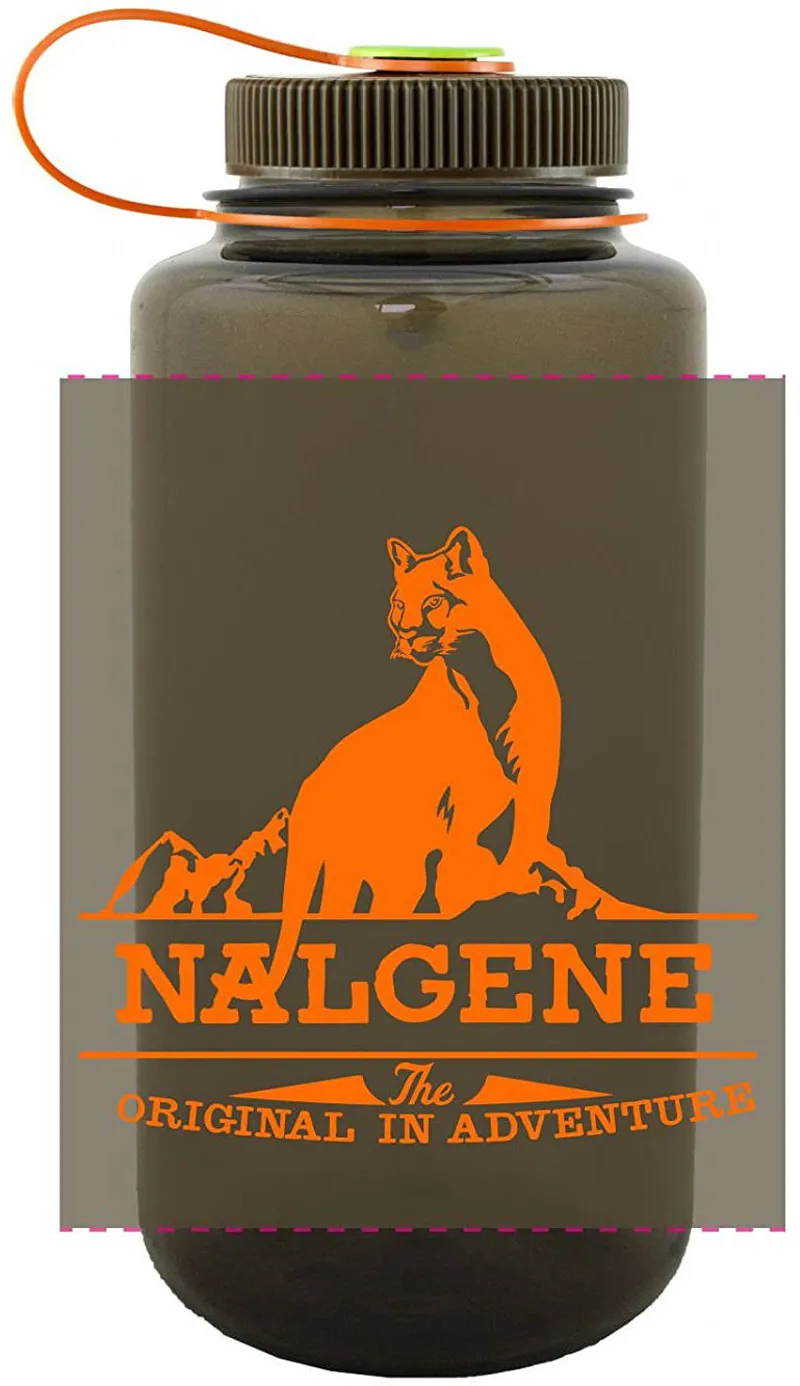 Nalgene Nature Retro Wide Mouth Bottle 1L Woodsman