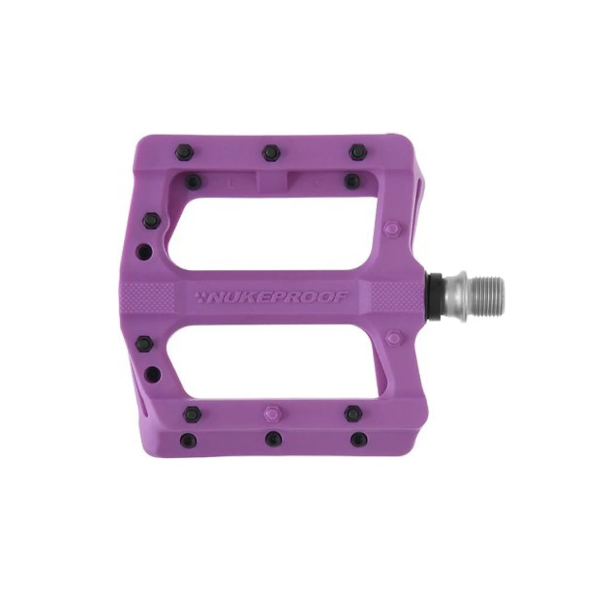 Nukeproof Neutron Evo MTB Flat Pedals Purple - Main Image