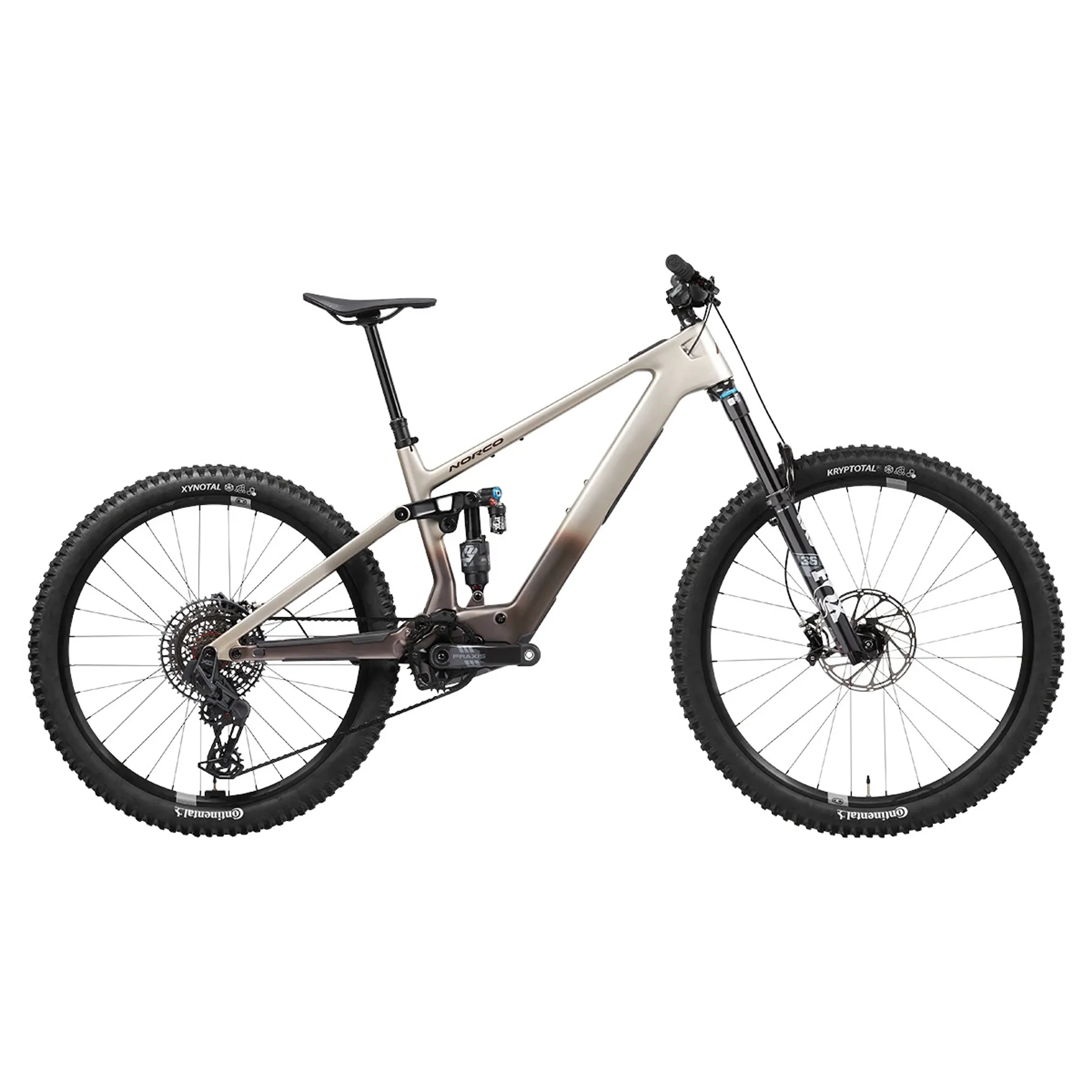 Norco Fluid Vlt C1 140 Electric Bike 2024 Silver Norco Fluid Vlt C1 140 Electric Bike 2024 Silver
