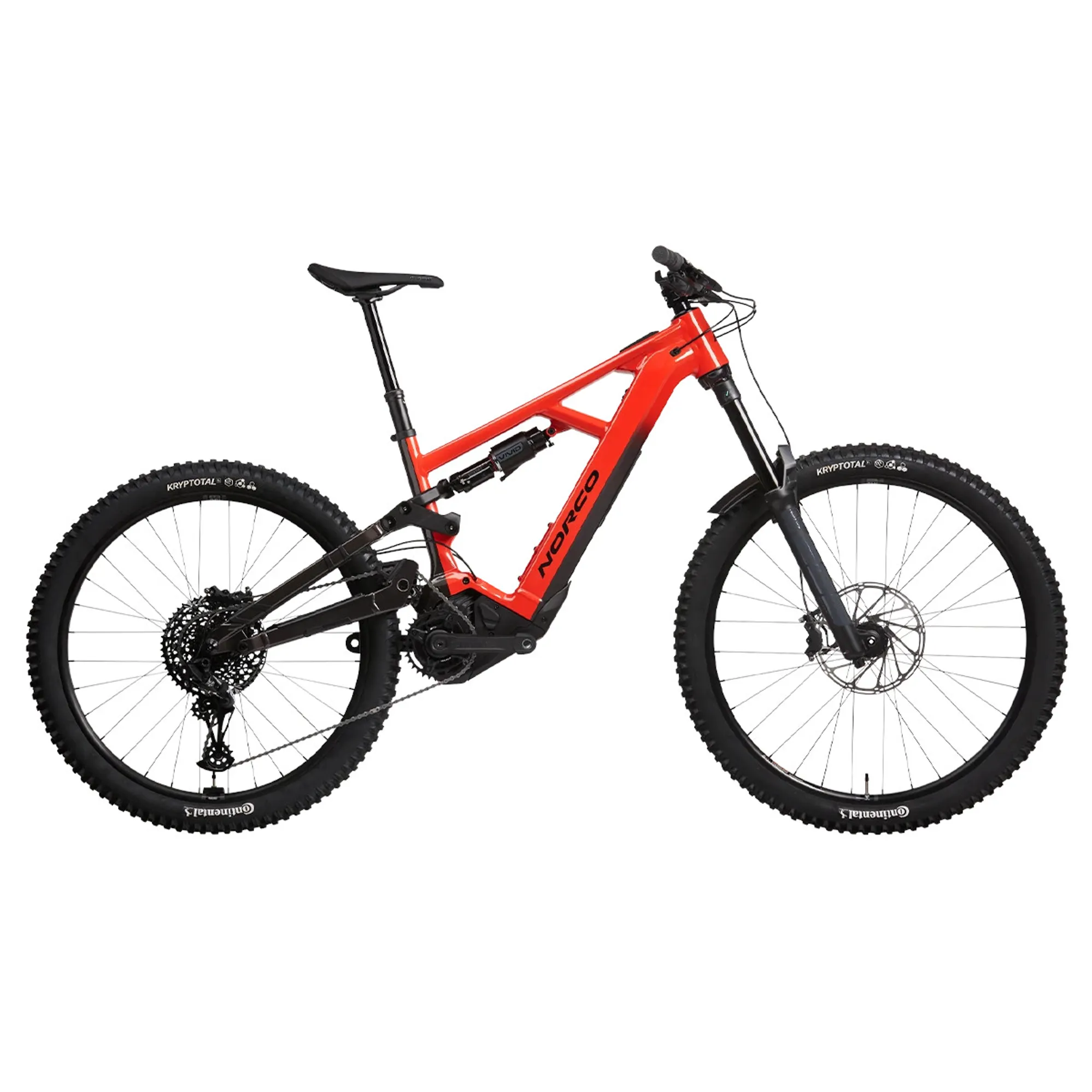 Norco Range Vlt A1 Electric Bike 2024 Red - Main Image