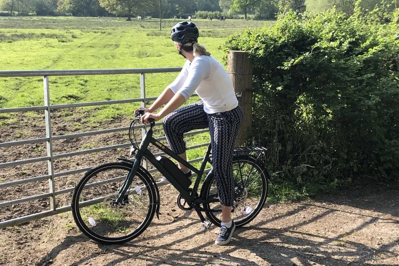 Batribike Nova S Step Thru Electric Bike 2020 Green-1