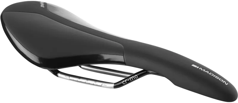 Madison Asphalt Cro-Mo Rails Saddle Black
