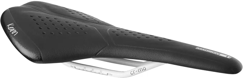 Madison Keirin Womens Honeycomb Gel Saddle Black
