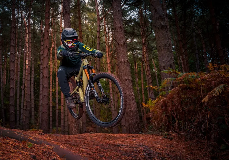 NukeProof Mega 290 Factory 29er Mountain Bike 2021 Artichoke Green-5