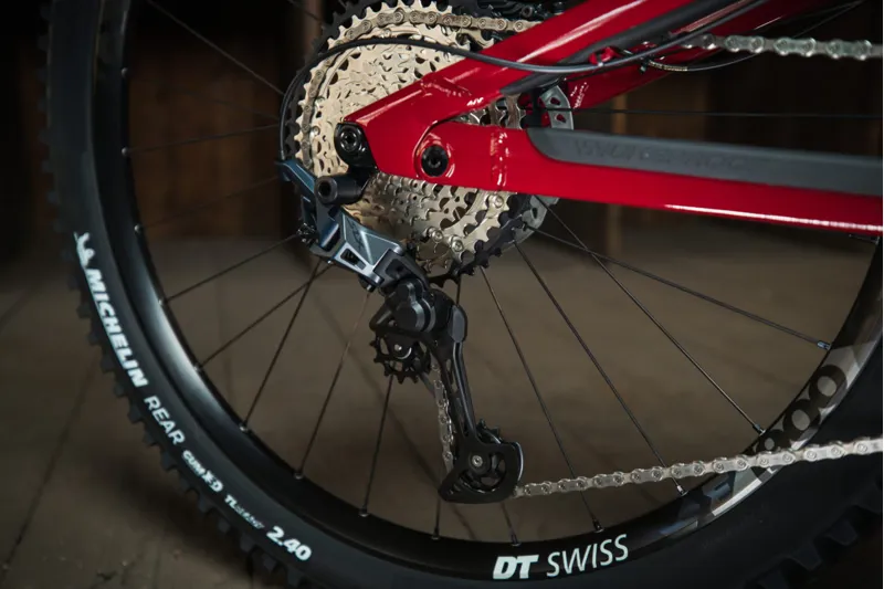 Nukeproof Mega Carbon Elite SLX 27.5 Mountain Bike 2020 Burgundy/grey-6