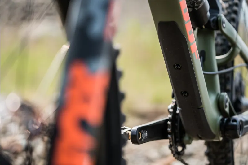 Nukeproof Mega 275 Factory Carbon Mountain Bike 2019 Green/Orange-5