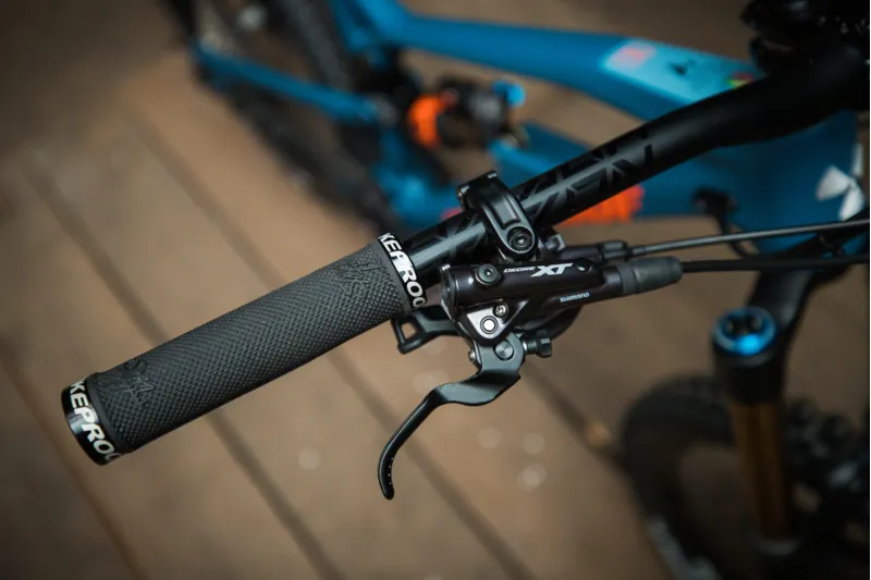 Nukeproof Mega 275 Factory XT 27.5 Mountain Bike 2020 Blue/Orange-5