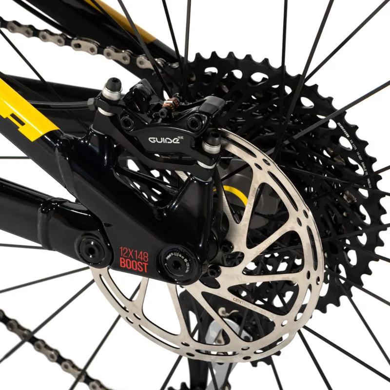 Nukeproof Mega 275 Pro Carbon Mountain Bike 2019 Midnight/Yellow-11