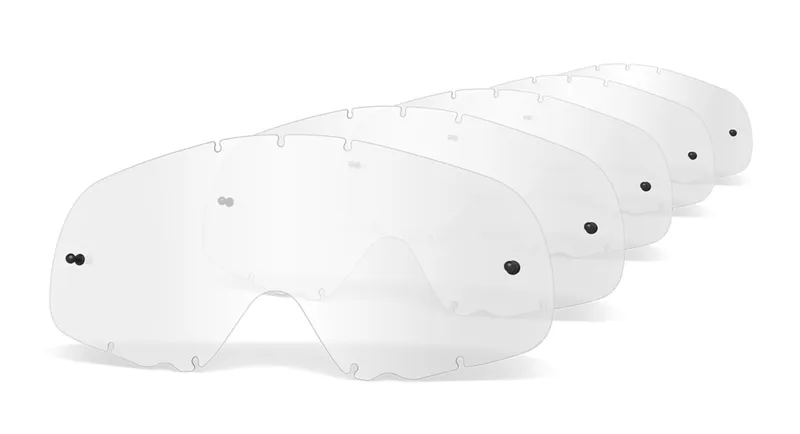 Oakley Crowbar MX Replacement Lenses 5 pack Clear