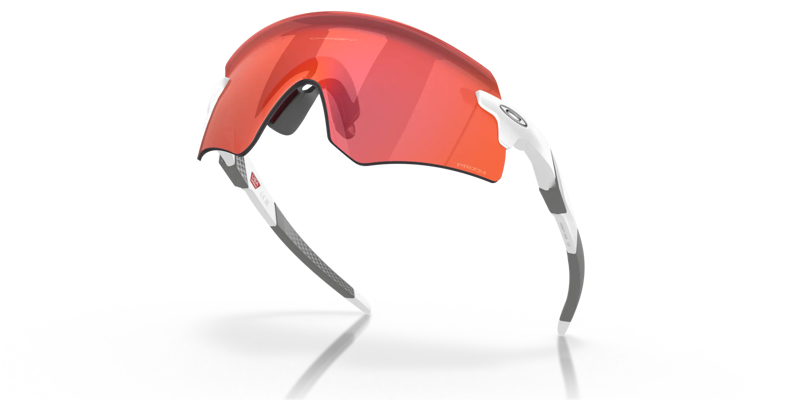Oakley Encoder Sunglasses Matte White/Prizm Trail Torch-1