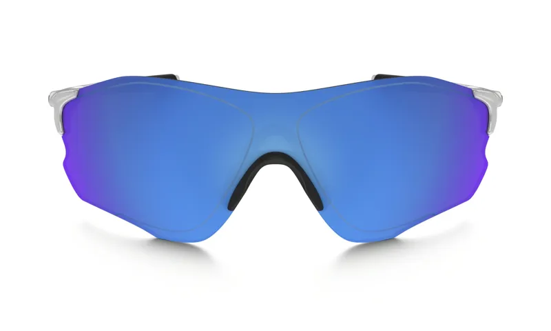Oakley Evzero Path Sunglasses Silver/Sapphire Iridium-1