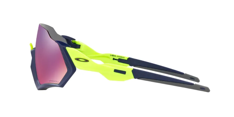 Oakley Flight Jacket Sunglasses Matte Navy/Prizm Road-4