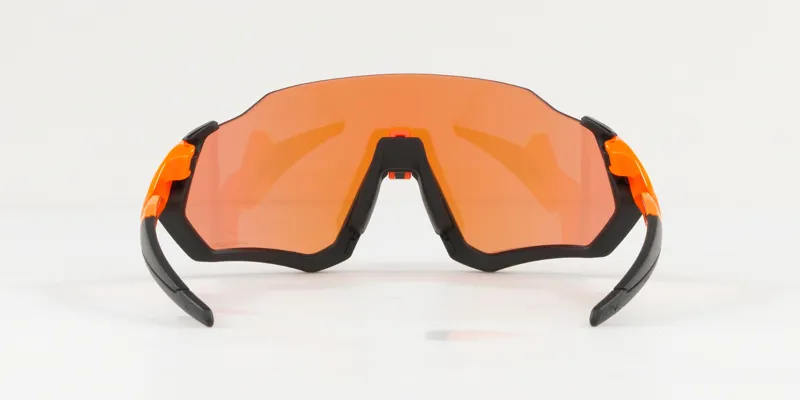 Oakley Flight Jacket Sunglasses Neon Orange/Prizm Trail-7