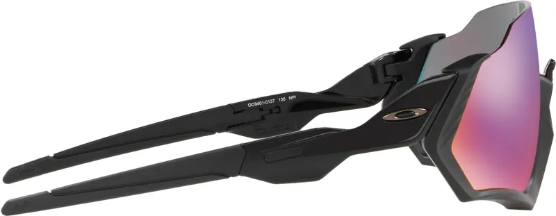 Oakley Flight Jacket Sunglasses Polished Black/Prizm Road-10