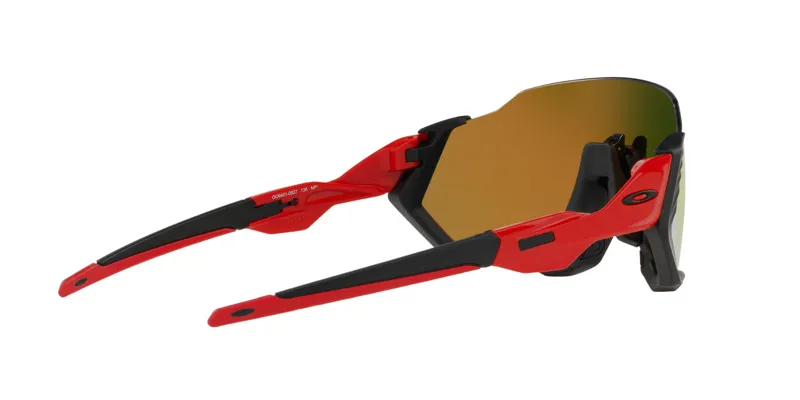 Oakley Flight Jacket Sunglasses Redline/Prizm Ruby Polarized-9