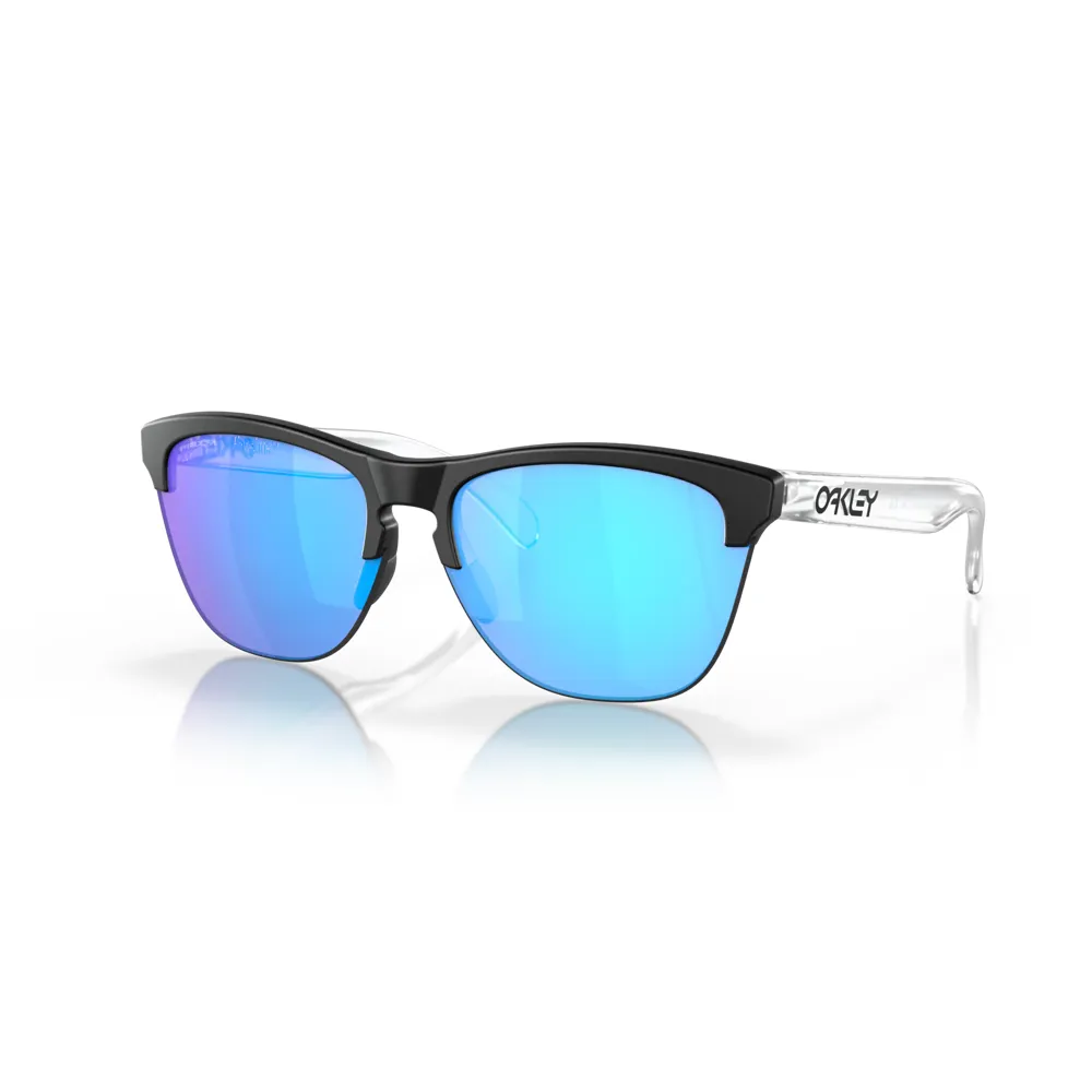Oakley Oakley Frogskins Lite  Sunglasses Matt Black/Prizm Sapphire