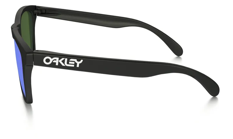 Oakley Frogskins Sunglasses Black/Violet Iridium-3