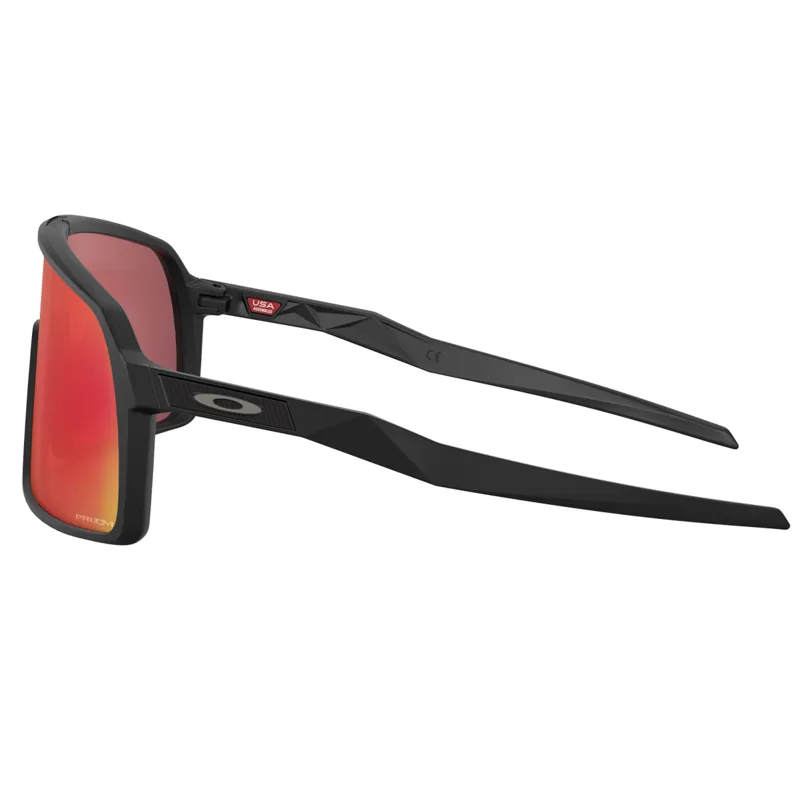 Oakley Sutro Sunglasses Matte Black/Prizm Trail Torch-2