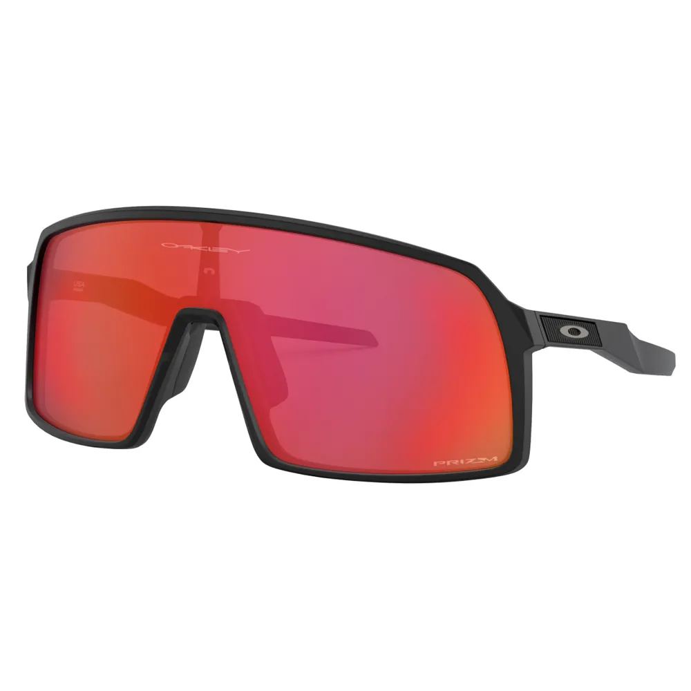 Oakley Oakley Sutro Sunglasses Matte Black/Prizm Trail Torch