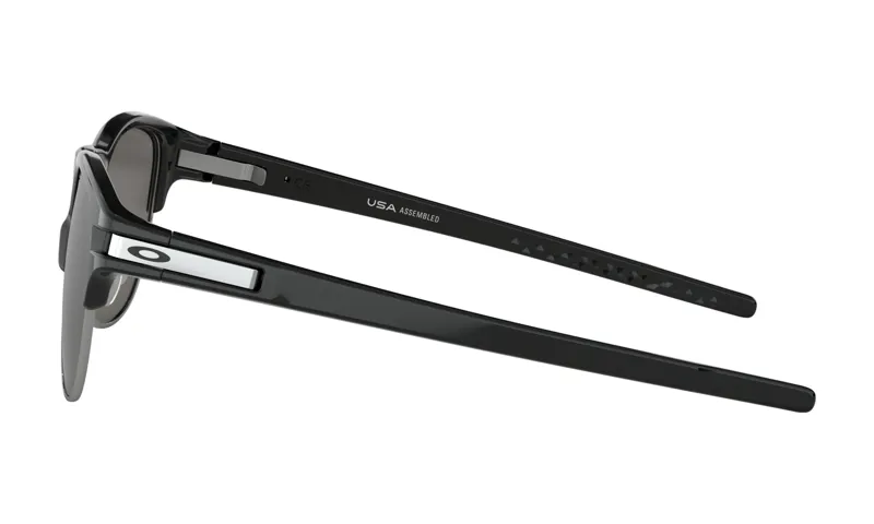 Oakley Latch Key Sunglasses Polished Black/Black Iridium Polarized-1