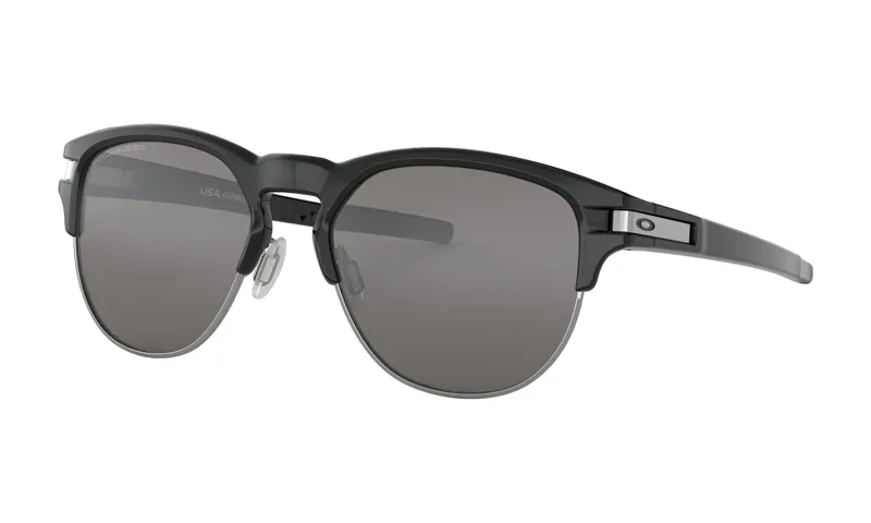Oakley Latch Key Sunglasses Polished Black/Black Iridium Polarized